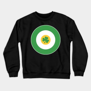 Irish Shamrock Target Crewneck Sweatshirt